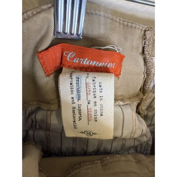 Cartonnier Lace-Up Continuum Wide-Legs Pants Size 10 - Picture 3 of 5